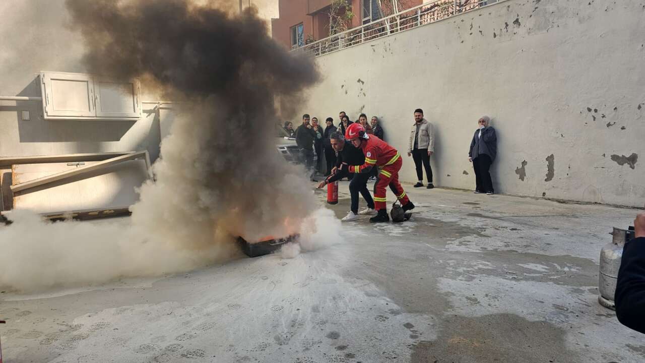 Muğla 112 Personeline Yangın Eğitimi ve Tatbikatı Başladı 3